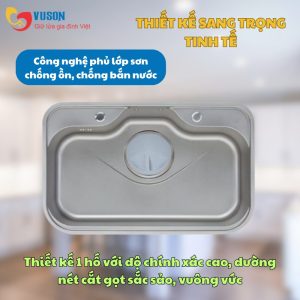 Ảnh công trình thực tế Chậu Rửa Bát GrandX GX7848JP Hikari