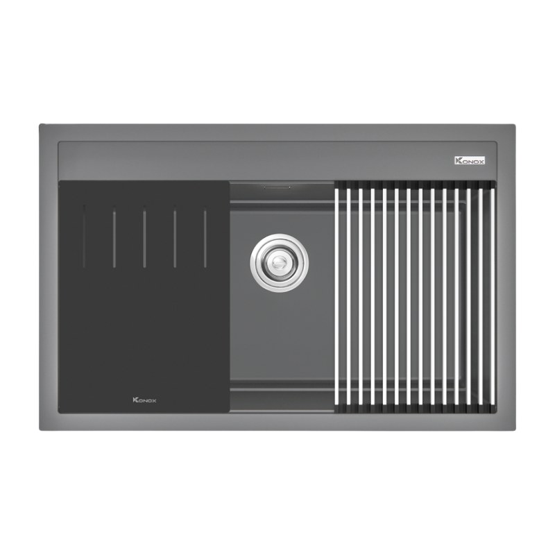 Chậu Rửa Bát Konox TERRA 790S – Grey