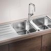Chậu Rửa Blanco LEMIS 8 S-IF Chrome - ảnh 2