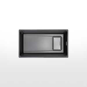 Chậu rửa chén 1 hố inox 304 MALLOCA MS7743GR Volcanic 76 cm