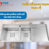 Chậu Rửa Chén Malloca MS 6306 ST - ảnh 2