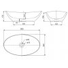 Chậu Rửa Đặt Bàn American Standard Ova WP-F608 Oval - ảnh 3