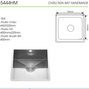 Ảnh công trình thực tế Chậu Rửa Faster FS-5444HM