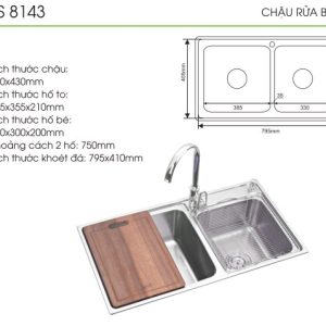 Ảnh công trình thực tế Chậu Rửa Faster FS-8143