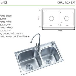 Ảnh công trình thực tế Chậu Rửa Faster FS-8343