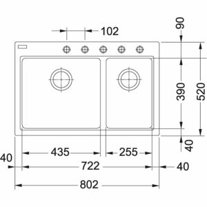 Ảnh công trình thực tế Chậu Rửa Franke KCG 278 Graphite