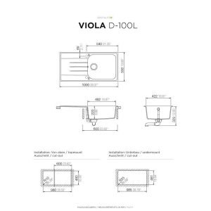 Ảnh công trình thực tế Chậu Rửa Hafele HS19-GED1R60 Viola D-100L
