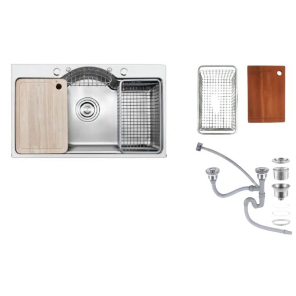 CHẬU RỬA INOX KAFF KF-PS7848