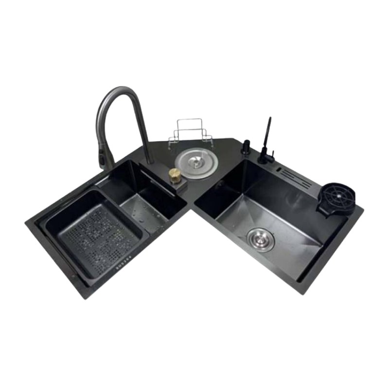 Chậu Rửa Inox Kaff KF-ZJ9980-B