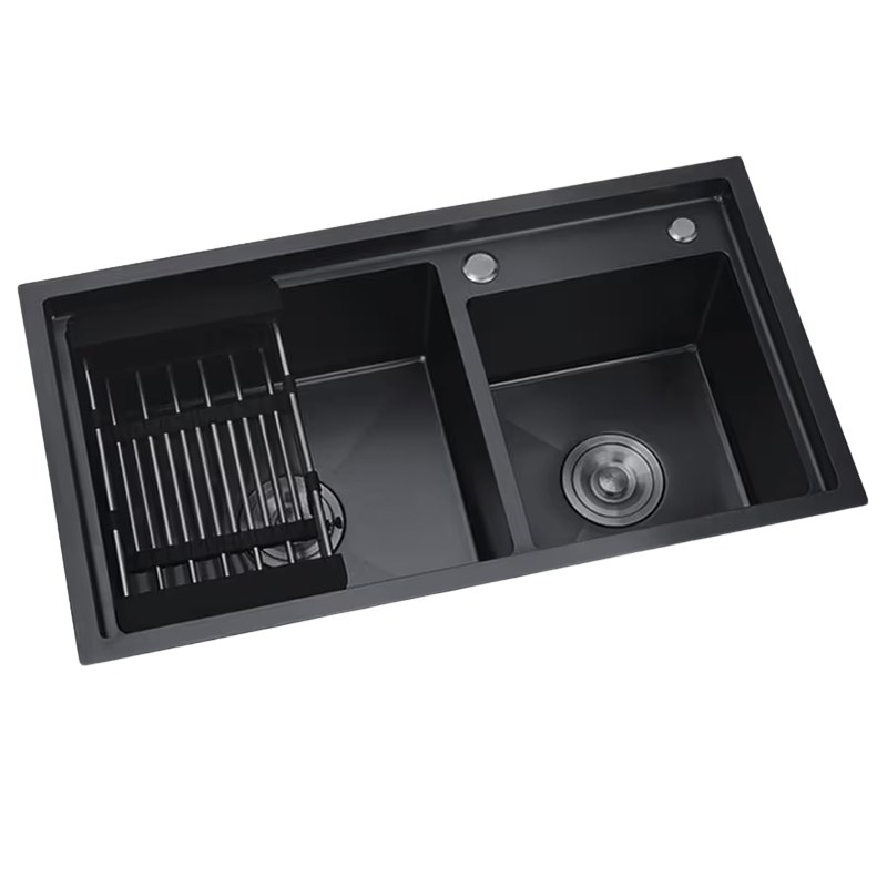 Chậu Rửa Inox Phủ Nano KAFF KF-BL8045GHR