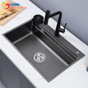 Ảnh công trình thực tế Chậu Rửa Kluger KWF8161FB-S76 Plus