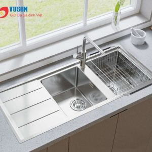 Ảnh công trình thực tế Chậu Rửa Konox Beta 1160 Bàn Trái
