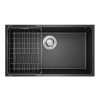 Chậu Rửa Konox Granite Naros 760S Black