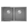 Chậu Rửa Konox Granite Veloci 760D Grey