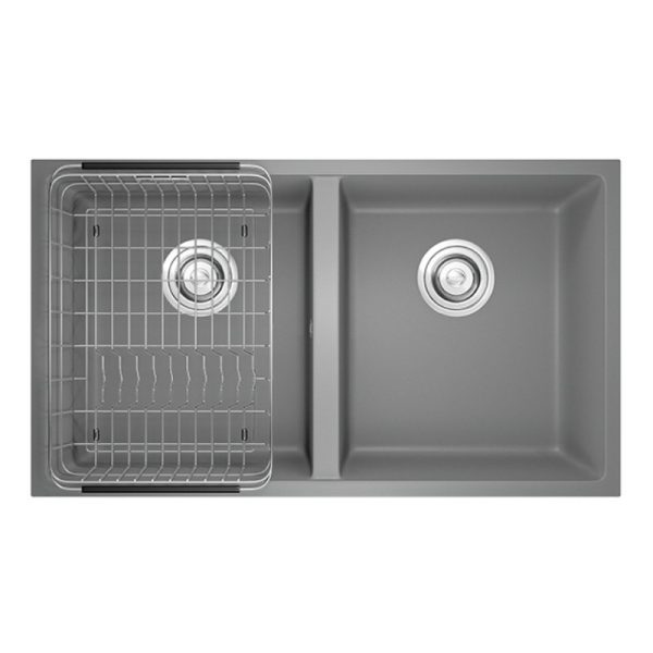 Chậu Rửa Konox Granite Veloci 760D Grey