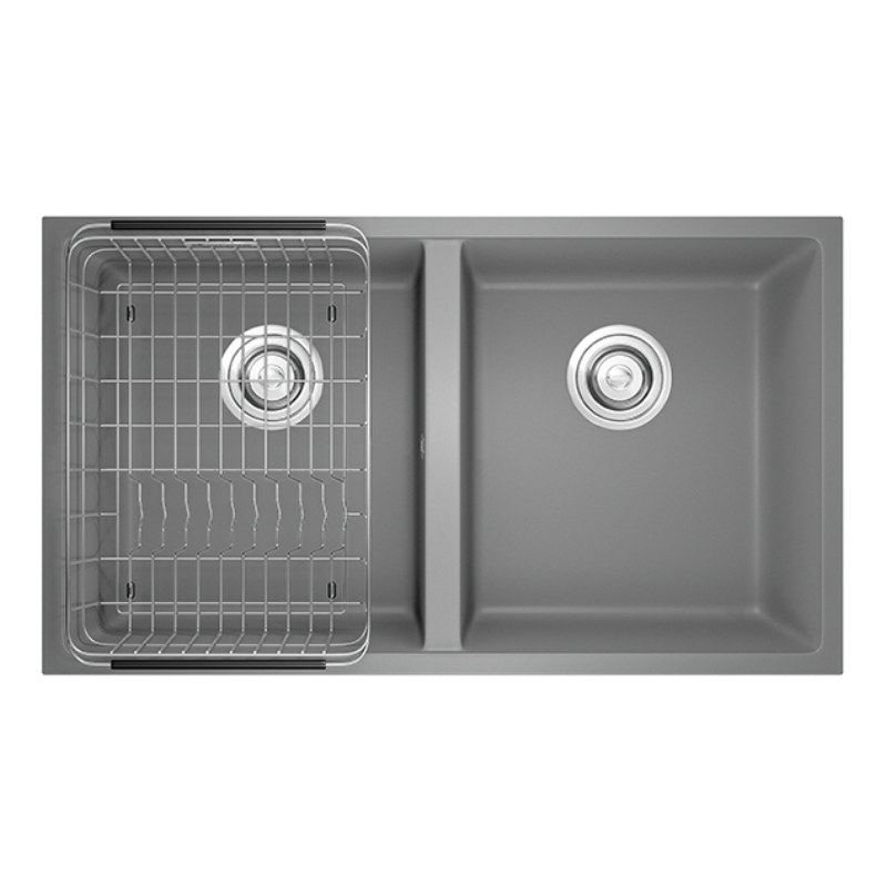 Chậu Rửa Konox Granite Veloci 760D Grey