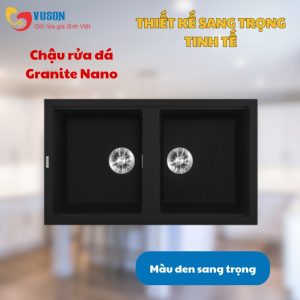 Ảnh công trình thực tế Chậu Rửa Malloca Black K-45086
