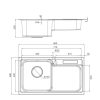 Chậu Rửa Malloca MS 1028D - ảnh 2