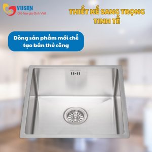 Ảnh công trình thực tế Chậu Rửa Malloca MS 1044