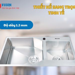 Ảnh công trình thực tế Chậu Rửa Malloca MS 610A