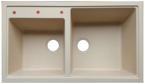 Chậu Rửa Nodor NORGRANITE 86.50 2B BG