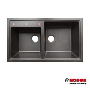 Chậu Rửa Nodor NORGRANITE 86.50 2B BK