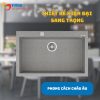 Chậu Rửa Teka FORSQUARE 72.40 TG Stone Grey - ảnh 2