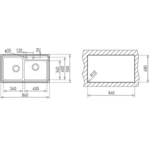 Ảnh công trình thực tế Chậu Rửa Teka STAGE 2B S/STEEL
