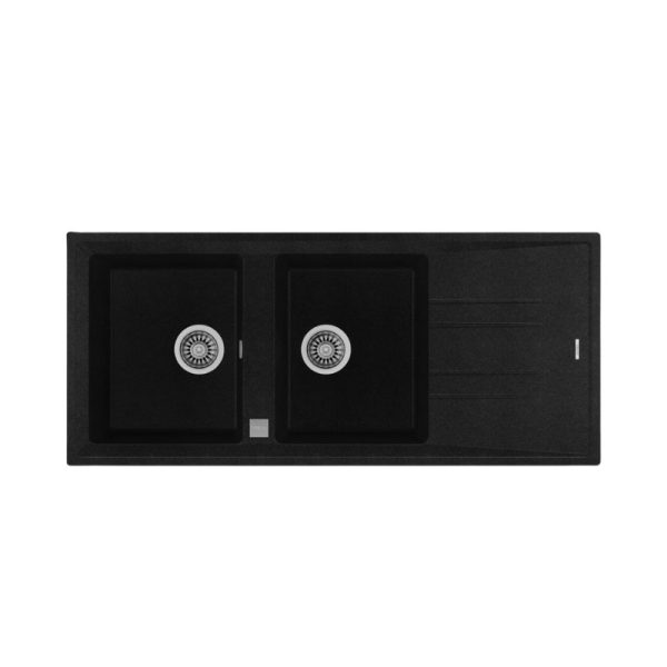 Chậu Rửa Teka STONE 80 B-TG 2B 1D Black