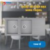 Chậu Rửa Teka STONE 80 B-TG 2B 1D Grey - ảnh 2