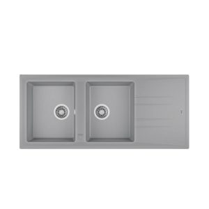 Chậu Rửa Teka STONE 80 B-TG 2B 1D Grey