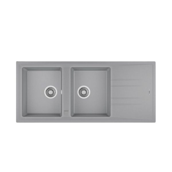 Chậu Rửa Teka STONE 80 B-TG 2B 1D Grey