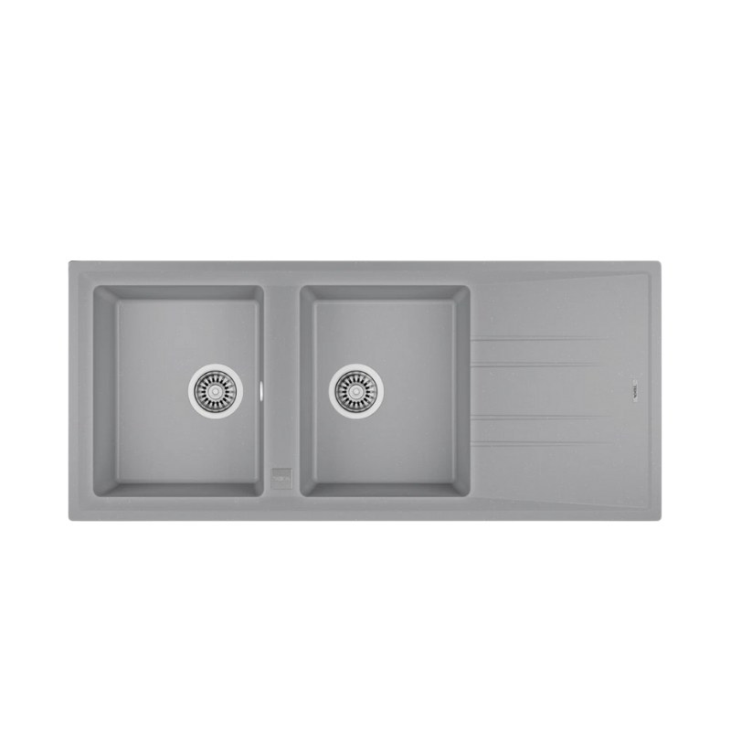 Chậu Rửa Teka STONE 80 B-TG 2B 1D Grey