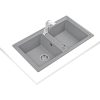 Chậu Rửa Teka STONE 90 B-TG 2B Grey - ảnh 2