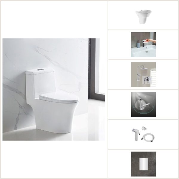Combo Thiết Bị Vệ Sinh BASIC JUPITER