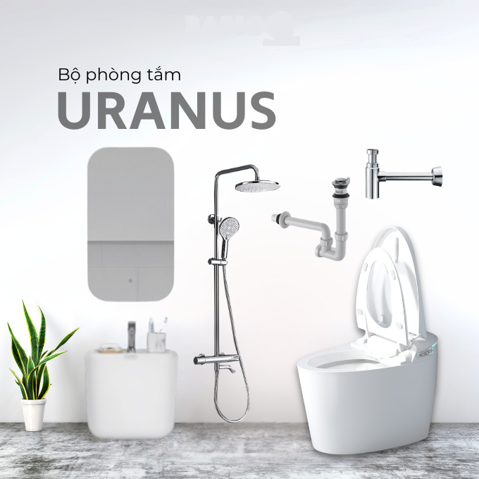 Combo Thiết Bị Vệ Sinh BASIC URANUS