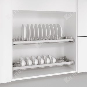 Ảnh công trình thực tế Giá Bát Đĩa Cố Định 2 Tầng Chữ V Kit Plus DK12C VIP60