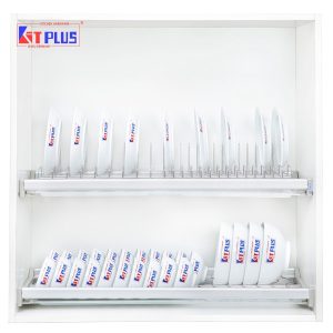Giá Bát Đĩa Cố Định 2 Tầng Chữ V Kit Plus DK12C VIP60