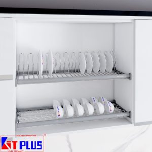 Giá Bát Đĩa Cố Định 2 Tầng Oval Kit Plus DMAS90