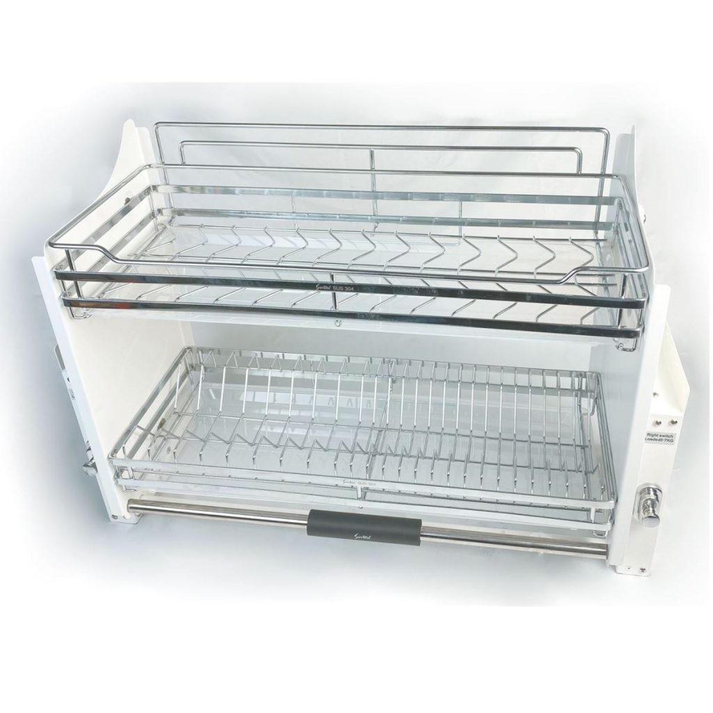 Giá Bát Đĩa Nâng Hạ Cao Cấp Inox 304 Sevilla SV-SN