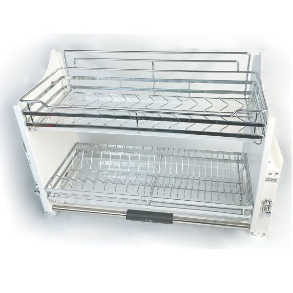 Giá Bát Đĩa Nâng Hạ Cao Cấp Inox 304 Sevilla SV-SN