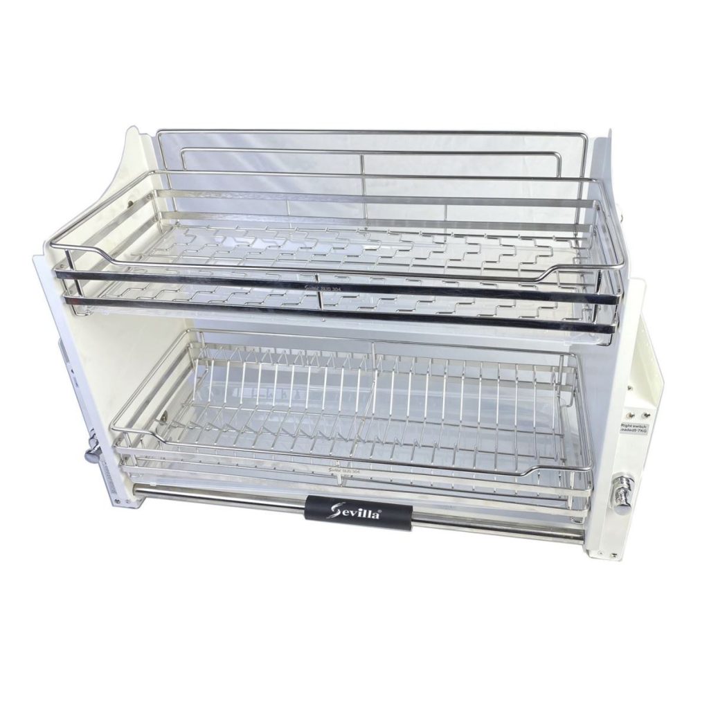 Giá Bát Đĩa Nâng Hạ Cao Cấp Inox 304 Sevilla SV-SN4