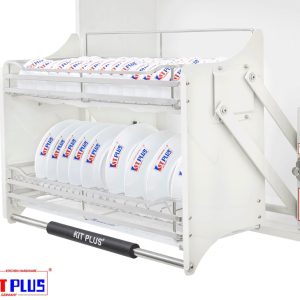 Ảnh công trình thực tế Giá Bát Đĩa Nâng Hạ Kit Plus UBPL80
