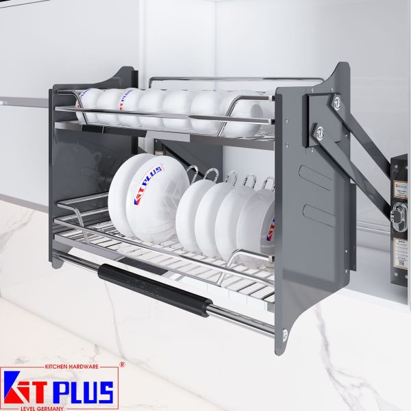 Giá Bát Đĩa Nâng Hạ Oval Kit Plus DNIM70