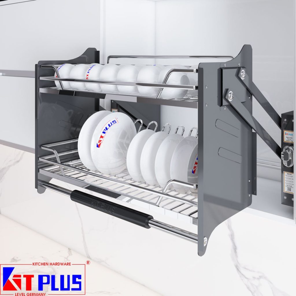 Giá Bát Đĩa Nâng Hạ Oval Kit Plus DNIM80