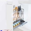 Giá Dao Thớt, Inox Nan Dẹt Kit Plus EC VIP20