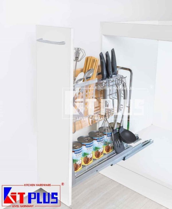 Giá Dao Thớt, Inox Nan Dẹt Kit Plus EC VIP20