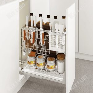 Ảnh công trình thực tế Giá Dao Thớt, Inox Nan Dẹt Kit Plus EC VIP25