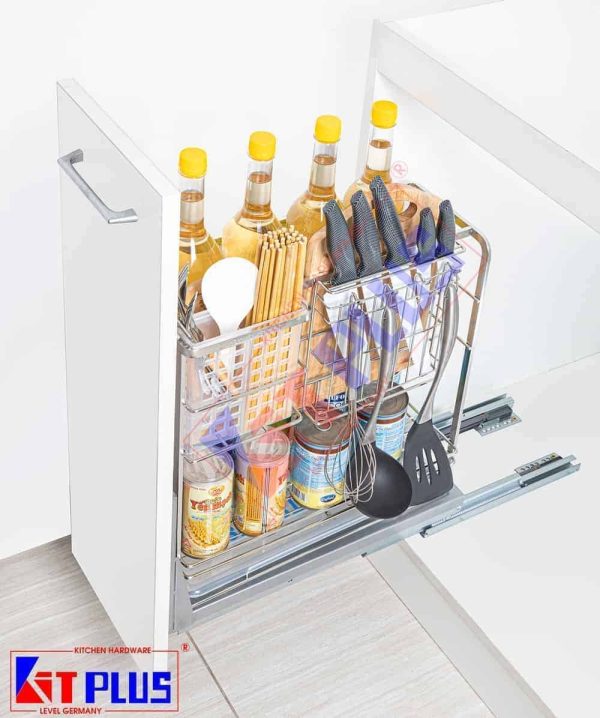Giá Dao Thớt, Inox Nan Dẹt Kit Plus EC VIP40