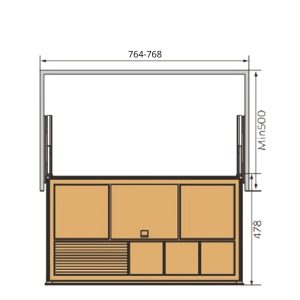 Ảnh công trình thực tế Giá Để Đồ Trang Sức Eurogold EUA22180
